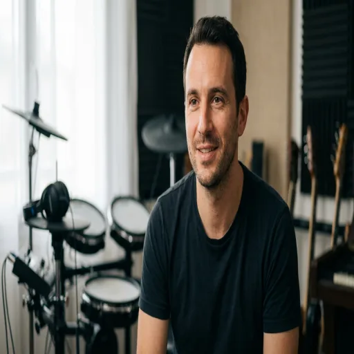 Rémi Delaunay, batteur et professeur de batterie