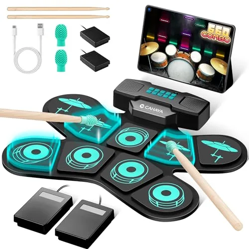 CAHAYA Kit Batterie Électronique Portable